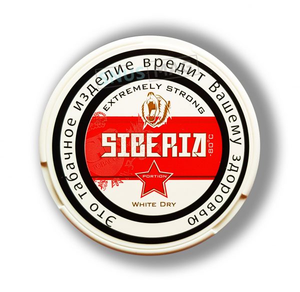 SIBERIA EXTREMELY STRONG акциз (Швеция, оригинал) Вкус - мята — изображение 3
