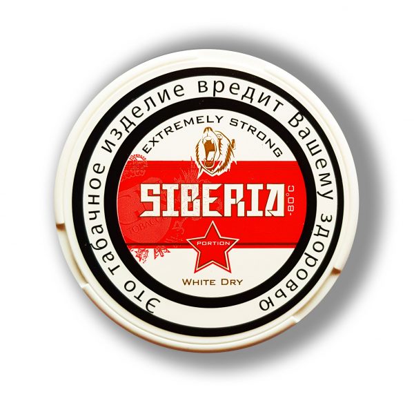 SIBERIA EXTREMELY STRONG акциз (Швеция, оригинал) Вкус - мята
